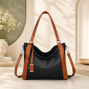 Genuine Leather Hobo Bag for Women Shoulder Purse